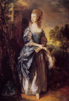 Thomas Gainsborough : The Honourable Frances Duncombe